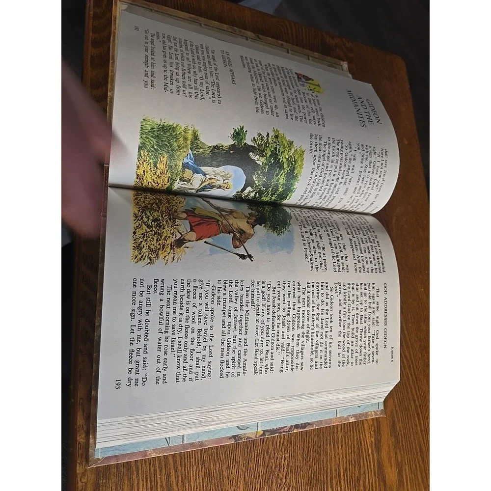 The Children's Bible Golden Press Illustrated Stories Vtg 1965‎ Hardcover Used